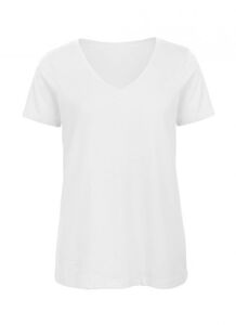 B&C BC045 - Camiseta organica mujer TW045 Blanca