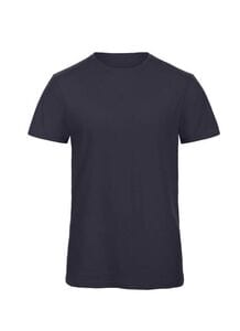 B&C BC046 - Ekologisk bomullst-shirt för män Chic Navy