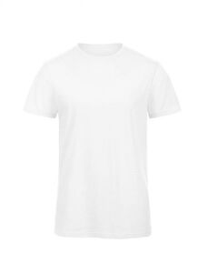 B&C BC046 - T-shirt da uomo in cotone biologico Chic White