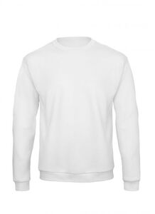 B&C ID202 - Straight Cut Sweatshirt White