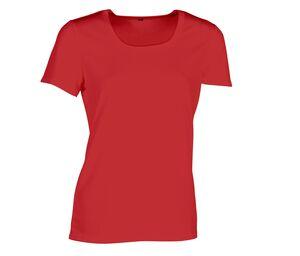 Sans Étiquette SE101 - Camiseta Sport Sin Etiqueta Para Mujer Red