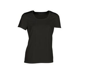 Sans Étiquette SE101 - Camiseta Sport Sin Etiqueta Para Mujer Negro