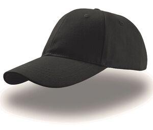 ATLANTIS AT008 - LIBERTY SIX BUCKLE CAP Black