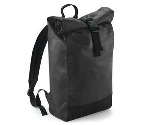 Bagbase BG815 - Rolo mochila de fechamento Black