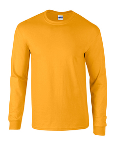 Gildan G2400 - Adult Ultra Cotton® Long Sleeve T-Shirt Gold