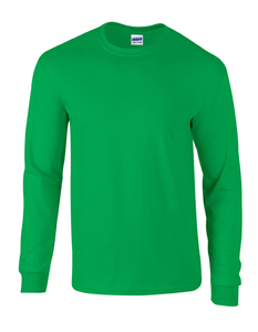 Gildan G2400 - Adult Ultra Cotton® Long Sleeve T-Shirt Irish Green