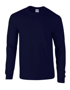 Gildan G2400 - Adult Ultra Cotton® Long Sleeve T-Shirt Navy