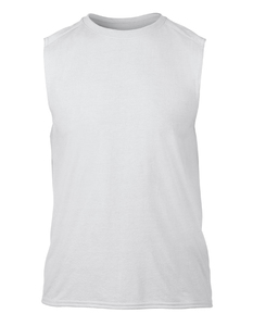 Gildan G42700 - Performance Sleeveless T-Shirt White