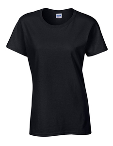 Gildan G5000L - Heavy Cotton T-Shirt Ladies Black