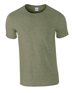 Gildan G64000 - Softstyle® Adult T-Shirt Heather Military Green