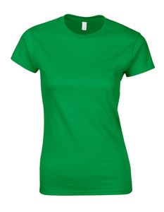 Gildan G64000L - Softstyle Ringspun Cotton T-Shirt Ladies Irish Green