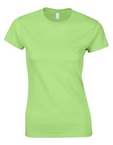 Gildan G64000L - Softstyle Ringspun Cotton T-Shirt Ladies Mint Green