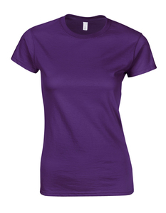 Gildan G64000L - Softstyle Ringspun Cotton T-Shirt Ladies Purple