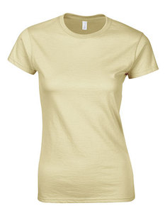 Gildan G64000L - Softstyle Ringspun Cotton T-Shirt Ladies Sand