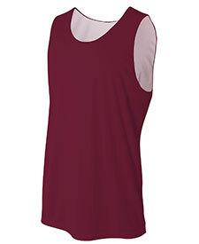 A4 A4N2375 - Adult Reversible Jump Jersey Maroon/White