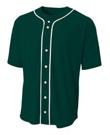 A4 A4NB4184 - Youth Full Button Baseball Top