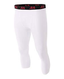 A4 A4NB6202 - Youth Compression Tight Blanca