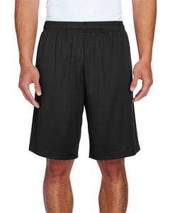 Interstate Apparel Mens Red White and Brew B922 Gray Mesh Gym Shorts Black/Gray 