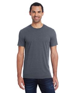 Threadfast 103A - Men's Triblend Fleck Short-Sleeve T-Shirt Charcoal Fleck