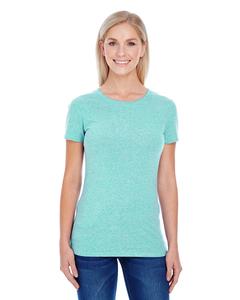 Threadfast 202A - Ladies Triblend Short-Sleeve T-Shirt Mint Triblend