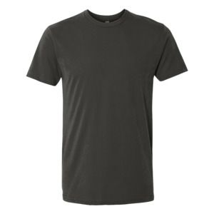Next Level 6410 - Premium Fitted Sueded Crew Heather Charcoal
