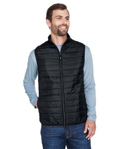 Core 365 CE702 - Men's Prevail Packable Puffer Vest Noir