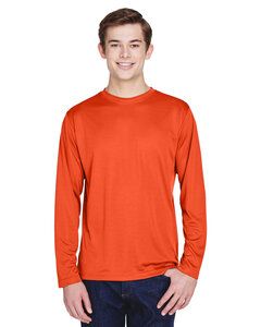 Team 365 TT11L - Men's Zone Performance Long-Sleeve T-Shirt Sport Orange