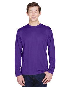 Team 365 TT11L - Men's Zone Performance Long-Sleeve T-Shirt Sport Purple