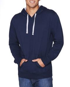 Next Level 9301 - Unisex French Terry Pullover Hoody Mid Ny/Hthr Gry