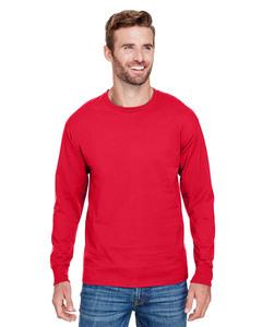 Champion CP15 - Adult Long-Sleeve Ringspun T-Shirt Athletic Red