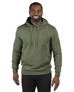 Threadfast 320H - Unisex Ultimate Fleece Pullover Hooded Sweatshirt Vert Miltaire