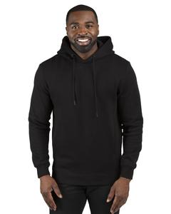 Threadfast 320H - Unisex Ultimate Fleece Pullover Hooded Sweatshirt Black