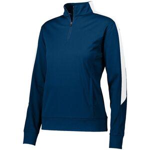 Augusta Sportswear 4388 - Ladies Medalist 2.0 Pullover Navy/White
