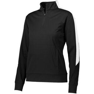 Augusta Sportswear 4388 - Ladies Medalist 2.0 Pullover Black/White