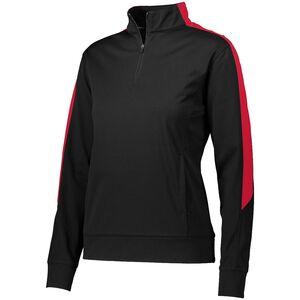 Augusta Sportswear 4388 - Ladies Medalist 2.0 Pullover Black/Red