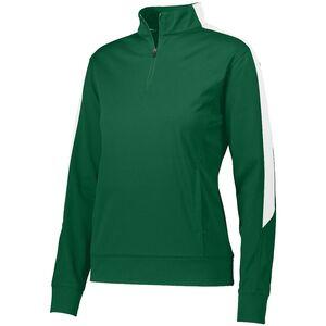 Augusta Sportswear 4388 - Ladies Medalist 2.0 Pullover Dark Green/White