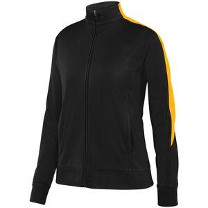 Augusta Sportswear 4397 - Ladies Medalist Jacket 2.0 Black/Gold