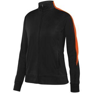 Augusta Sportswear 4397 - Ladies Medalist Jacket 2.0 Black/Orange
