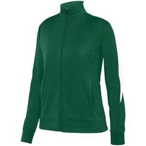Augusta Sportswear 4397 - Ladies Medalist Jacket 2.0 Dark Green/White