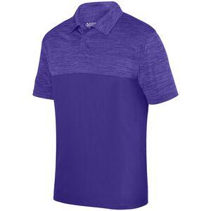 Augusta Sportswear 5412 - Shadow Tonal Heather Polo Purple