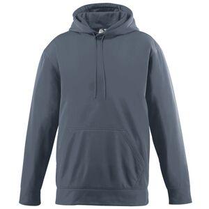 Augusta Sportswear 5506 - Youth Wicking Fleece Hooded Sweatshirt Graphite