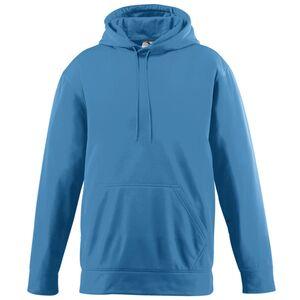 Augusta Sportswear 5506 - Youth Wicking Fleece Hooded Sweatshirt Columbia Blue