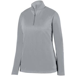 Augusta Sportswear 5509 - Ladies Wicking Fleece Pullover Atlético gris