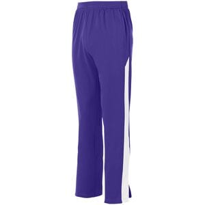 Augusta Sportswear 7761 - Youth Medalist Pant 2.0 Purple/White
