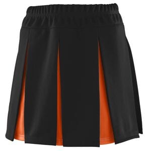 Augusta Sportswear 9115 - Ladies Liberty Skirt Black/Orange