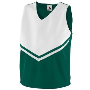 Augusta Sportswear 9110 - Ladies Pride Shell Dark Green/White/White