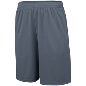 Augusta Sportswear 1429 - Youth Training Short With Pockets Graphite