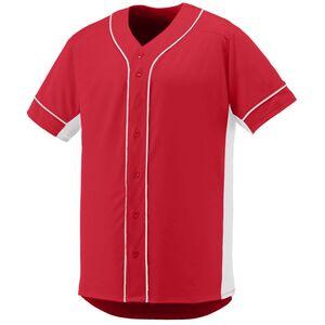 Augusta Sportswear 1660 - Slugger Jersey Red/White