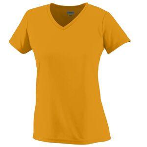 Augusta Sportswear 1790 - Ladies' V-Neck Wicking T-Shirt Gold