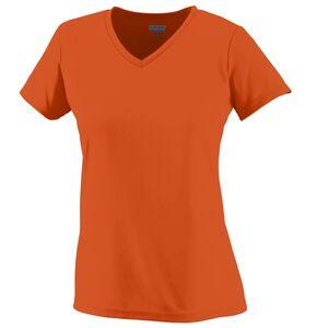Augusta Sportswear 1790 - Ladies' V-Neck Wicking T-Shirt Orange